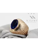 Ring Vintage Sapphire Original Vintage 14K Rose Gold vrc127r